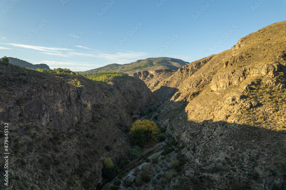 mountainous landscape in southern Spain