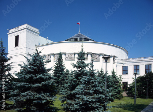 Sejm, House of Parliament, Warsaw, Poland