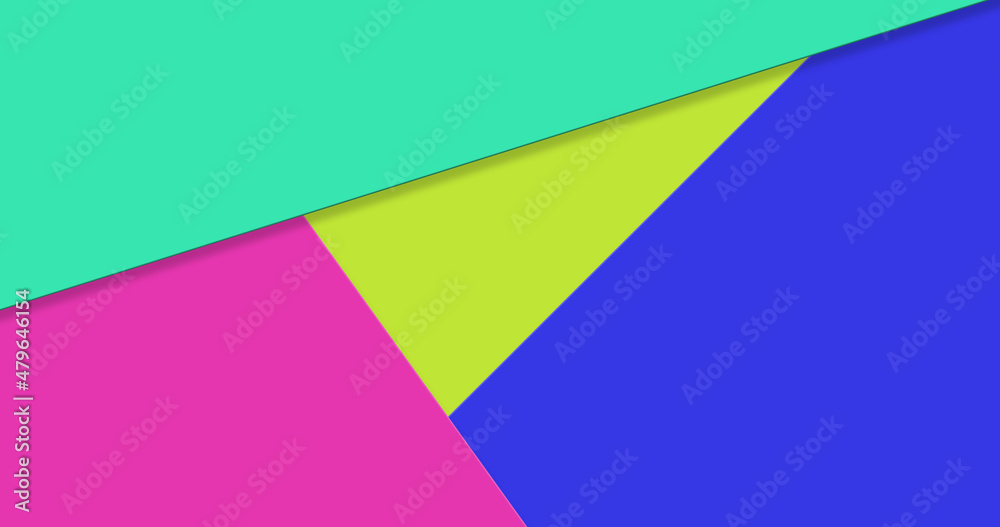 Colorful background with geometric layers