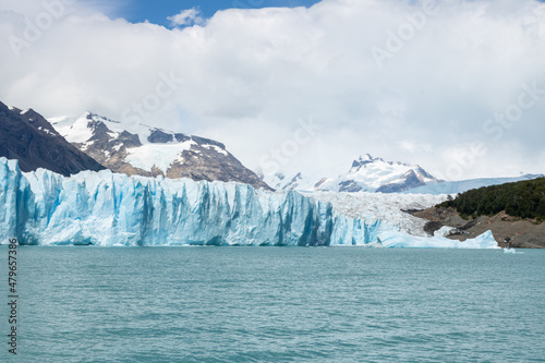 Glacier and lake view in South America Argentina Santa Cruz © Valeria