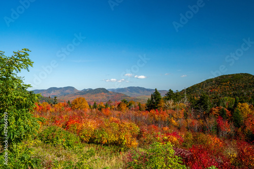 autumn landscape in the mountains