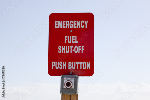 emergency fuel shut off button 