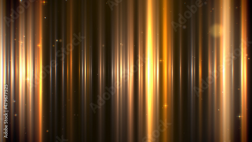 Gold lights award elegance abstract background.