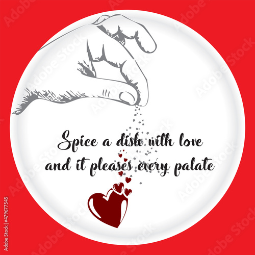 Spice a dish with love