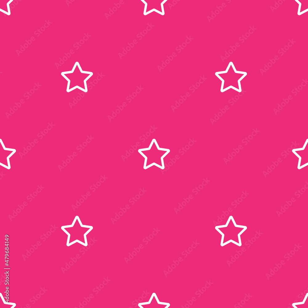 white stars pattern with pink background vector white stars pattern with pink background vector