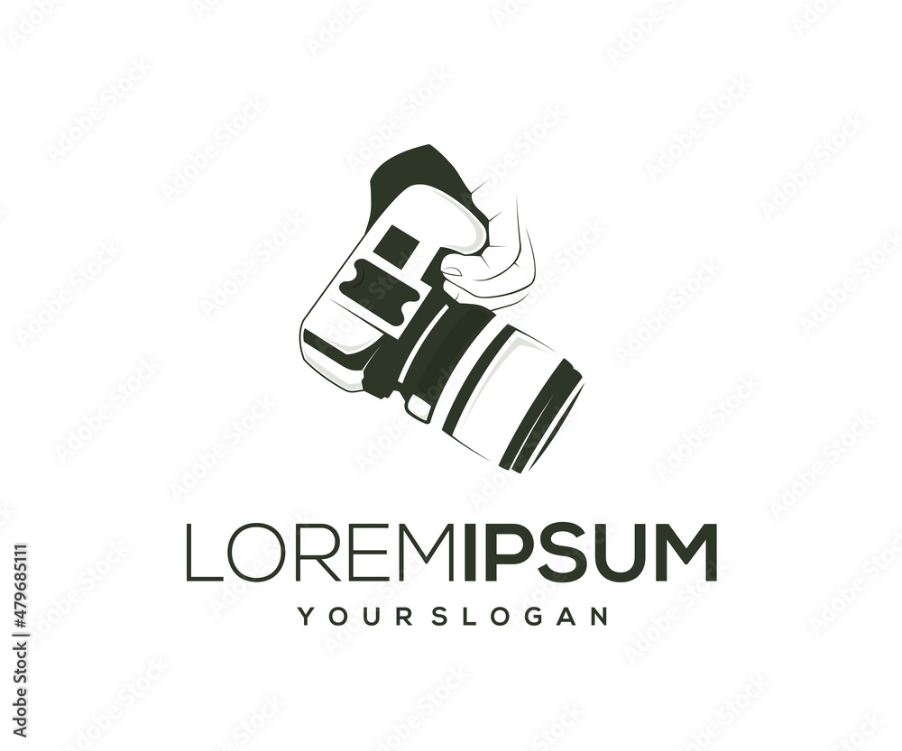 camera silhouette design logo vector camera silhouette design logo vector