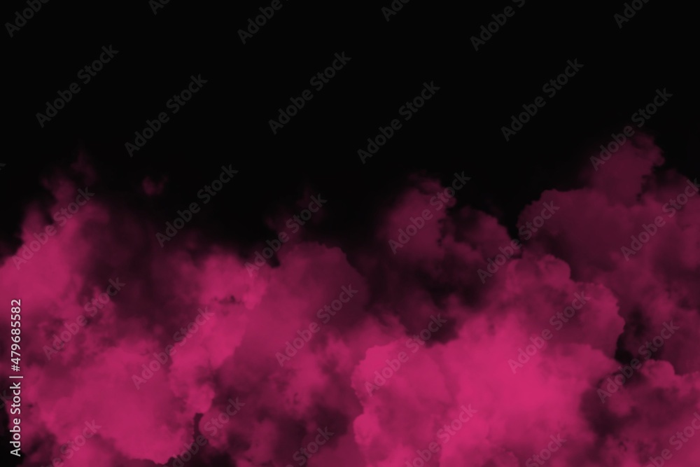 Colorful smoke, nebula. Abstract clouds of color smoke colorful texture background.	