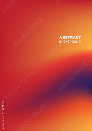 Abstract fluid gradient colorful background. orange, red, purple template for brochure, flyer, catalog, poster, backdrop. vector illustration. 

