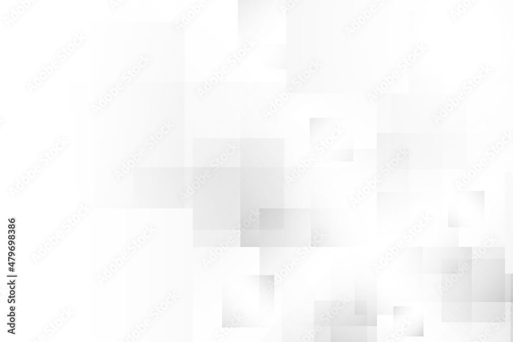 Abstract white and gray color, modern design background with geometric shape. Vector illustration.