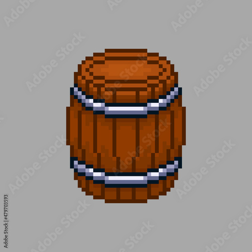 Barrel pixel art