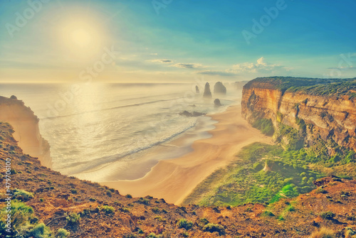 Late afternoon at the 12 Apostles, Great Ocean Road, Victoria, Australia