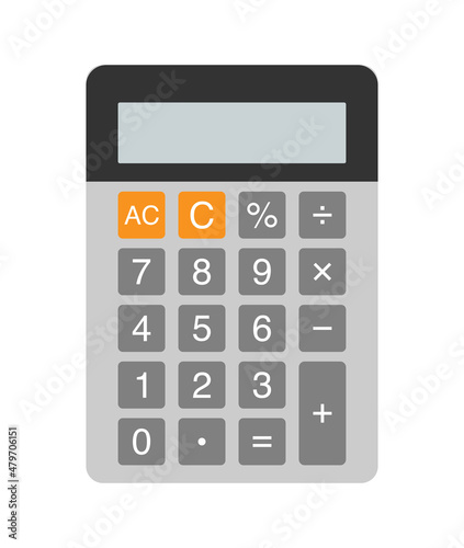 Calculator - front view