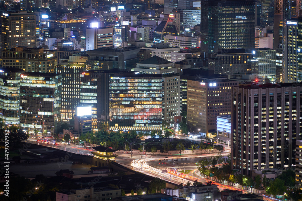 Beautiful night view of Seoul city. 서울, 도시, 야경.
Beautiful night view of Seoul city. 서울, 도시, 야경.