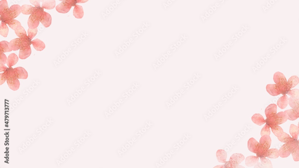 pink background with flowers pink background with flowers