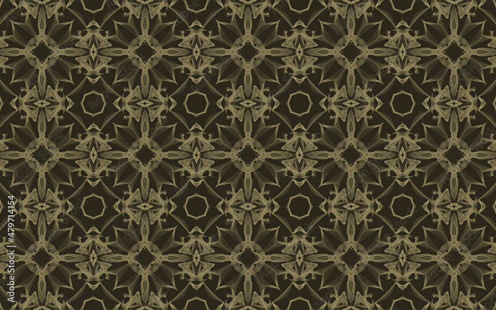 seamless damask pattern background