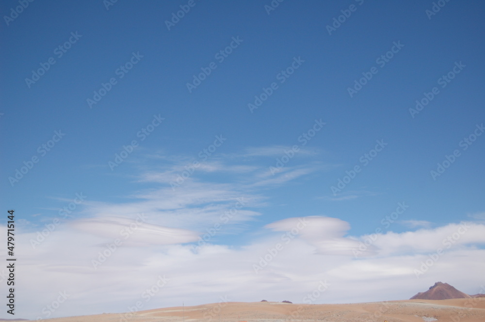 南米チリのアタカマ砂漠