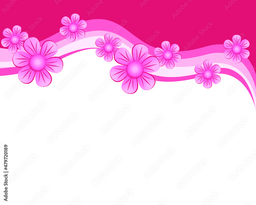 Trendy abstract floral pink background. Invitation or greeting card for wedding, birthday... Trendy abstract floral pink background. Invitation or greeting card for wedding, birthday...