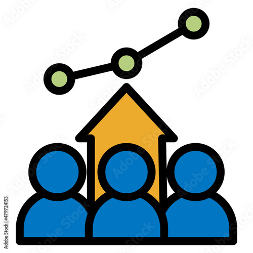 audience line icon
