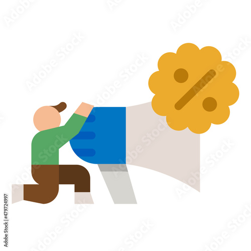 promotion flat icon