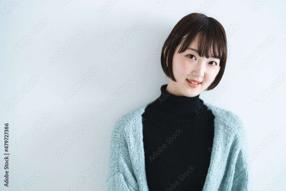 爽やかな女性 爽やかな女性