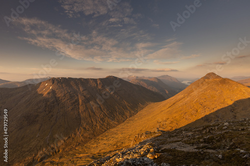 Sunrise from Buachaille Etive Beag