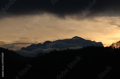 alba, solo, alba scura, nuvole alba nere, panorami, natura