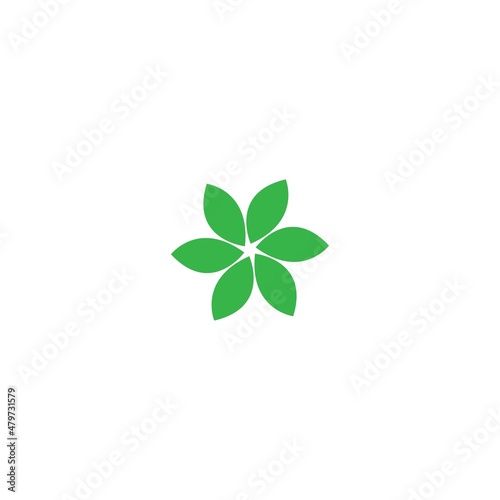 leaf branch design icon vectors illustration