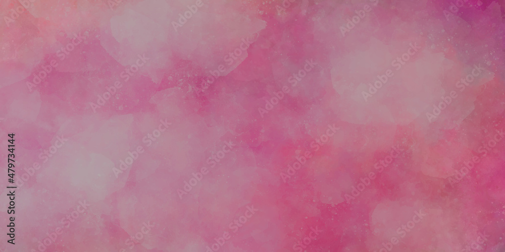  Abstract pattern brush Color pastel splashes Sample Surface for your design. pink background with watercolor pink patina texture and background. Abstract sky background in red and blue colors. 