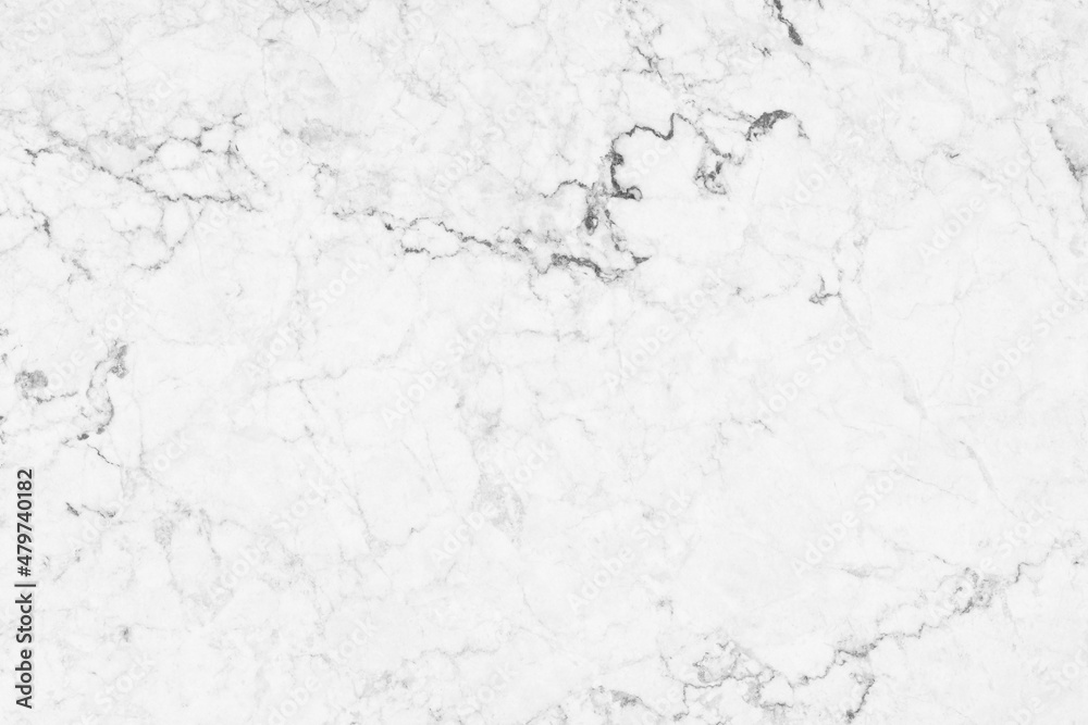 White marble texture background pattern with high resolution.