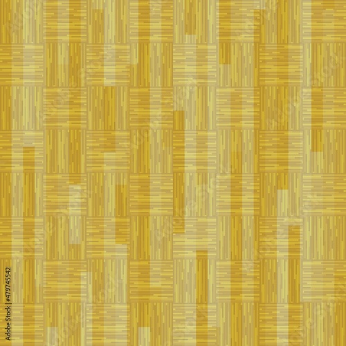 Seamless background with imitation of birch bark weaving. Vector design. Print for linoleum, wallpaper, ceramic tiles, fabrics. Natural design.