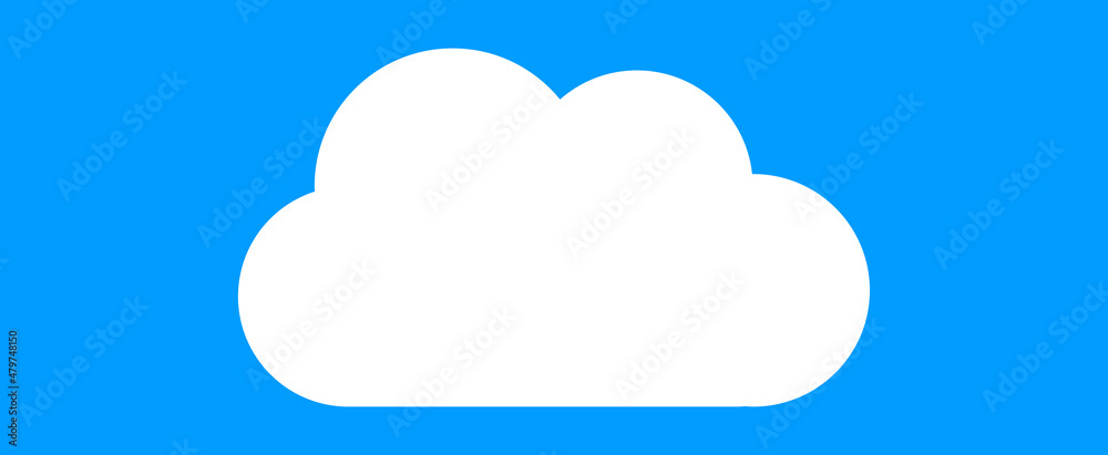 Cloud isolated on background. Cloud for web site, poster, placard and wallpaper. Creative modern concept. Cloud vector illustration Cloud isolated on background. Cloud for web site, poster, placard and wallpaper. Creative modern concept. Cloud vector illustration