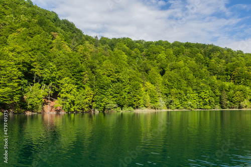 Kozjak lake in Plitvice Lakes National Park  Croatia