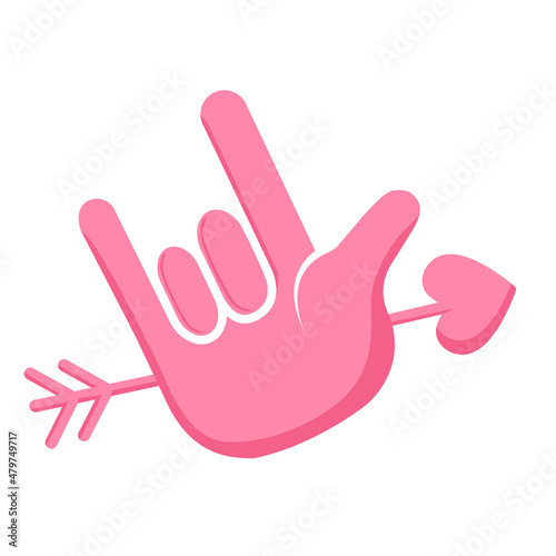 Hand cupidon lover