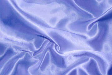 Crédence de cuisine Pantone 2022 very peri Silk fabric texture in color of the year 17-3938 Very Peri.  © ir1ska