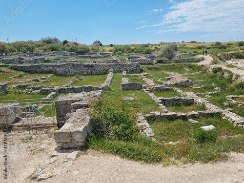 Museum-reserve Chersonesos Tauride. An ancient polis founded by the ancient Greeks on the Heracles Peninsula. photo