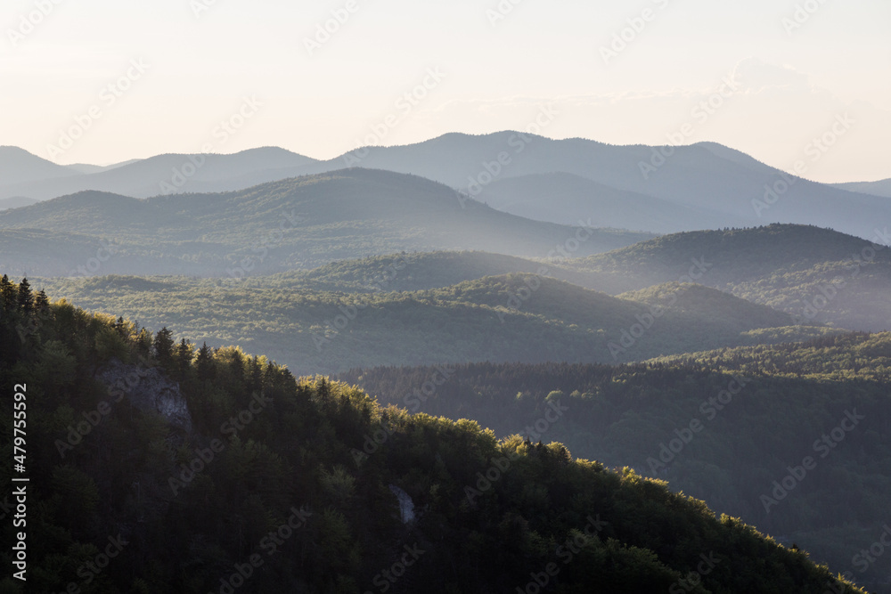 Mountains near Korenica village, Croatia