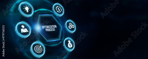 Foto Internet, business, Technology and network concept