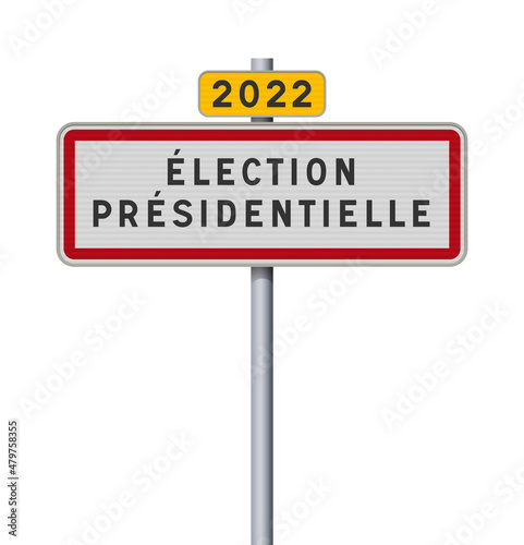 Panneaux de ville - élection présidentielle 2022
