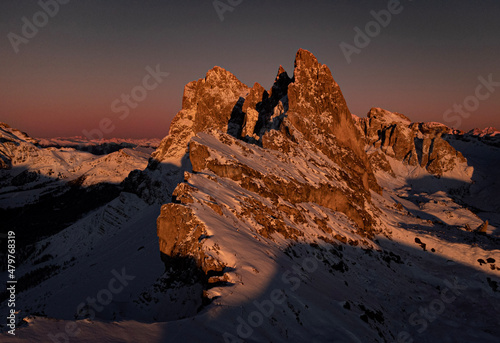 sunset in the mountains © Fabian