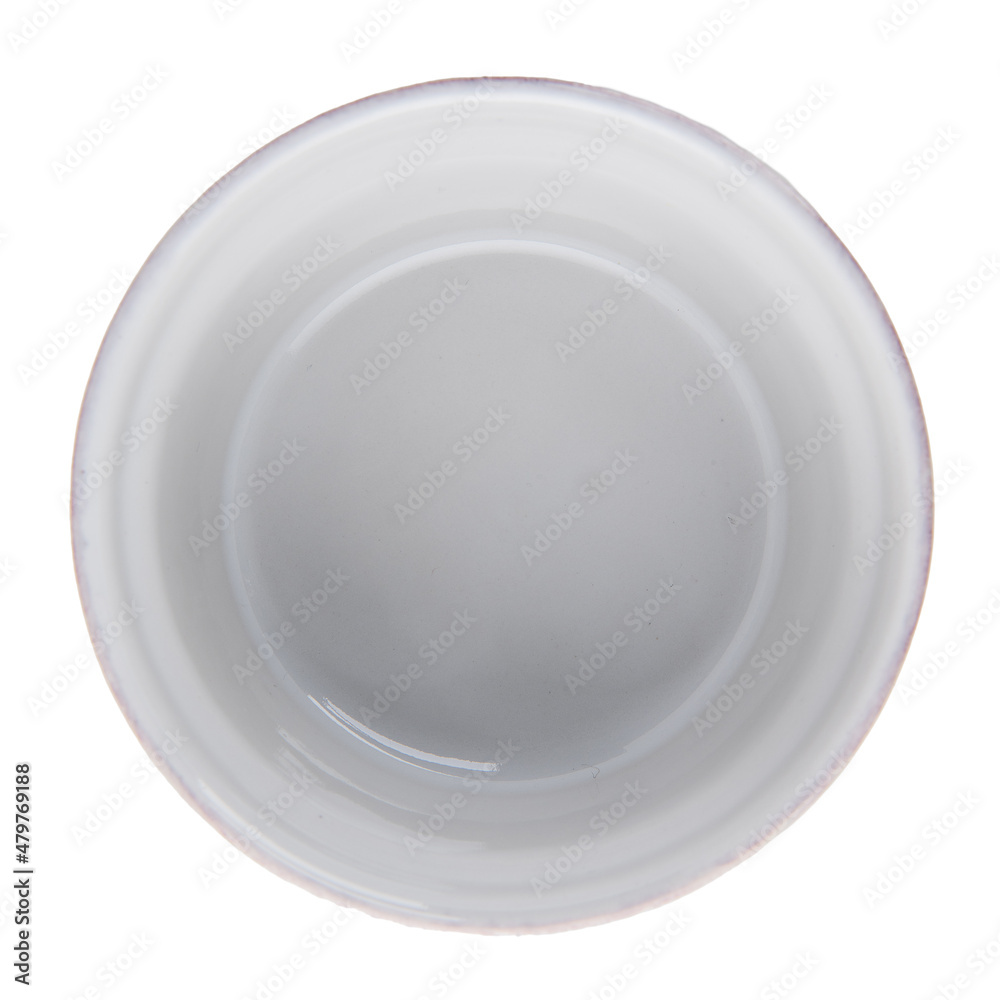 White ceramic bowl White ceramic bowl