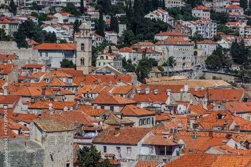 View of the old town in Dubrovnik, Croatia