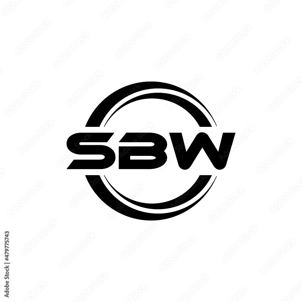 SBW letter logo design with white background in illustrator, vector logo modern alphabet font overlap style. calligraphy designs for logo, Poster, Invitation, etc. SBW letter logo design with white background in illustrator, vector logo modern alphabet font overlap style. calligraphy designs for logo, Poster, Invitation, etc.