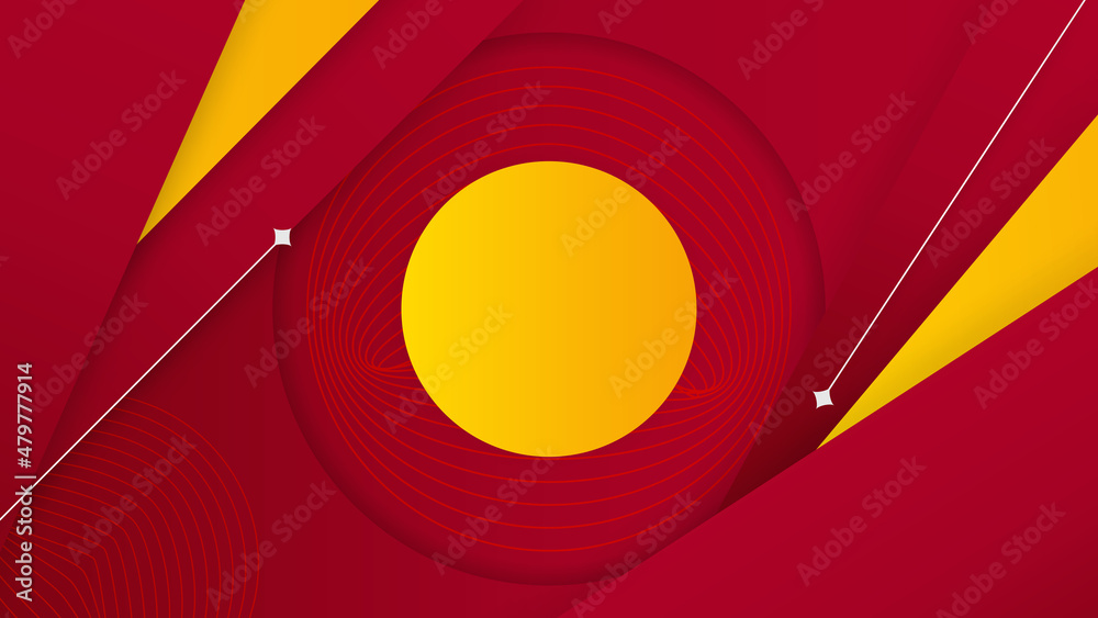 Modern red orange geometric 3d abstract background for business presentation Modern red orange geometric 3d abstract background for business presentation