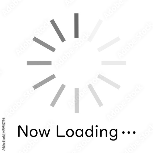 Now Loading･･･
読み込み中のイラスト。「しばらくお待ち下さい」
