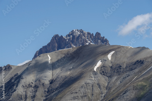 Oronaye mount (Tete de Moyse), Cottian Alps, Italy © Dmytro Surkov