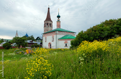 Ancient temples and monasteries of the city of Suzdal. Russia