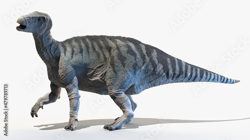3d rendered illustration of an Iguanodon
