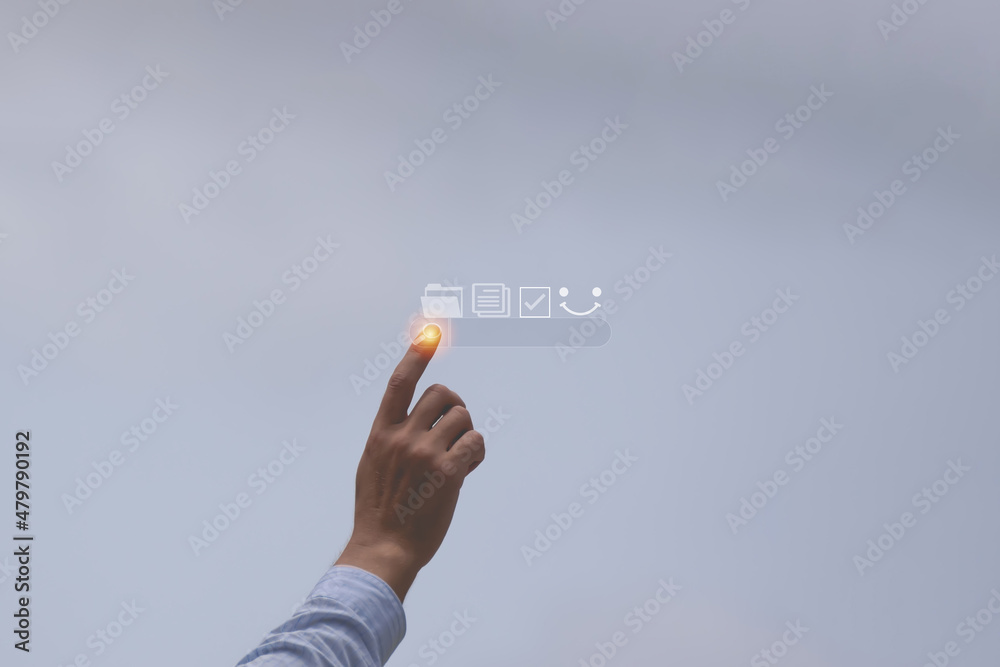 Hand of people using global internet connection .
Hand with future technology concept. Hand of people using global internet connection .
Hand with future technology concept.