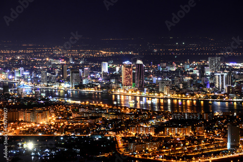 Danang landscape at night