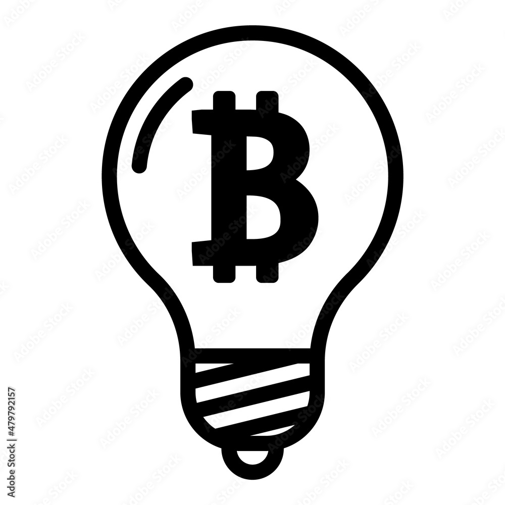 Bitcoin Flat Icon Isolated On White Background Bitcoin Flat Icon Isolated On White Background